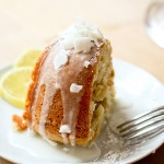 Vegan lemon coconut cake | www.feastingathome.com