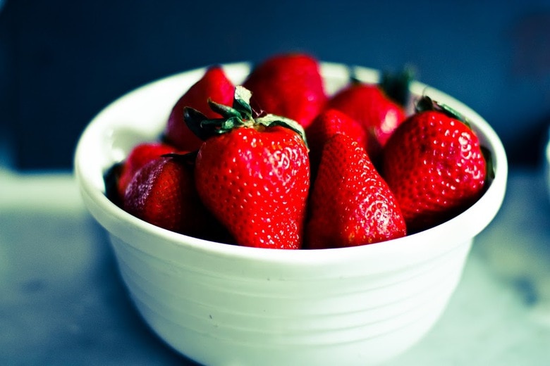 bowl of strawberries