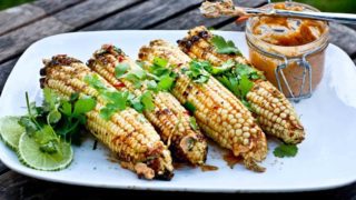 Grilled Corn On The Cob Feasting At Home