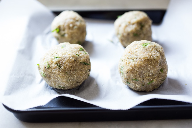 Crispy Vegan Quinoa Cakes with Tomato Chickpea Relish- a delicious, healthy flavorful vegan dinner that is gluten-free.  #quinoacakes #vegan #veganquinoa #veganquinoacakes #veganquinoarecipes #quinoapatties #glutenfree 