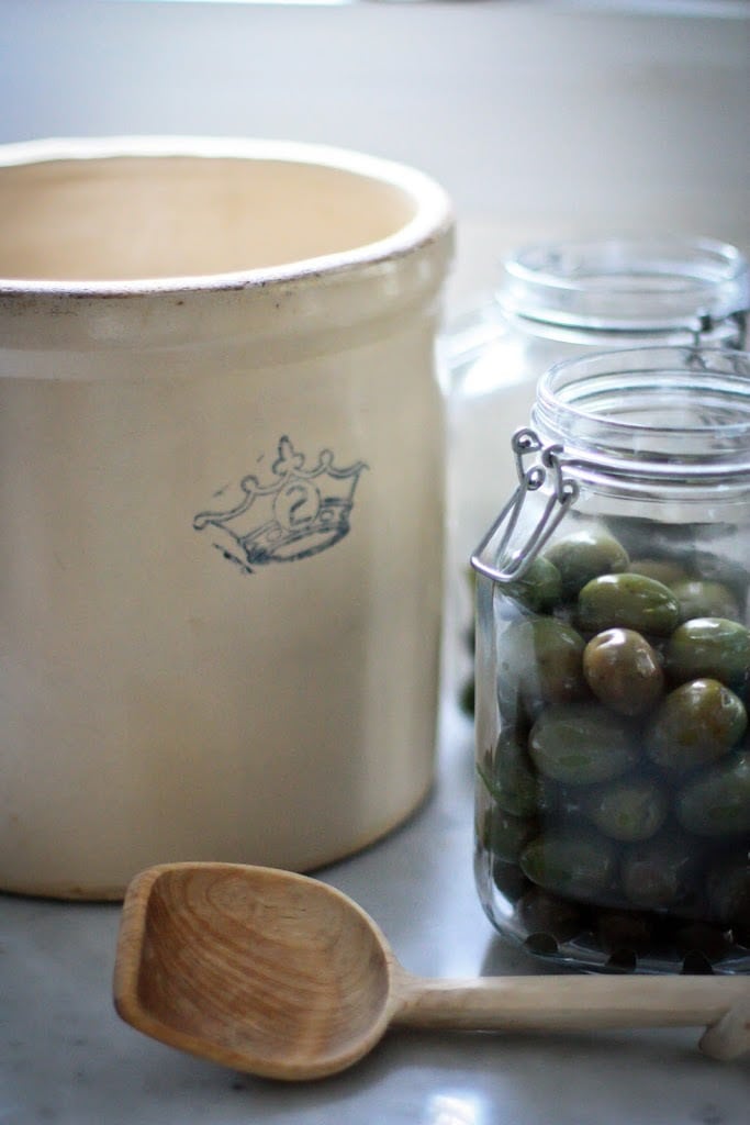 How to Cure Olives with Lye - a step by step guide, that turns bitter olives into buttery delicious bites the whole family will enjoy. 