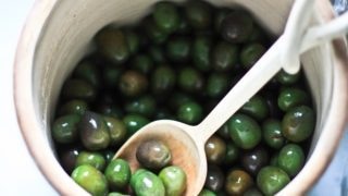 Lye-Cured Green Olives Recipe