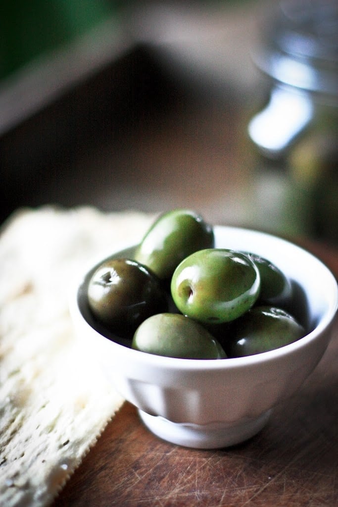 Lye-Cured Green Olives Recipe