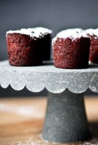 How to make Chocolate Bouchons-a cork-shaped French style brownie.