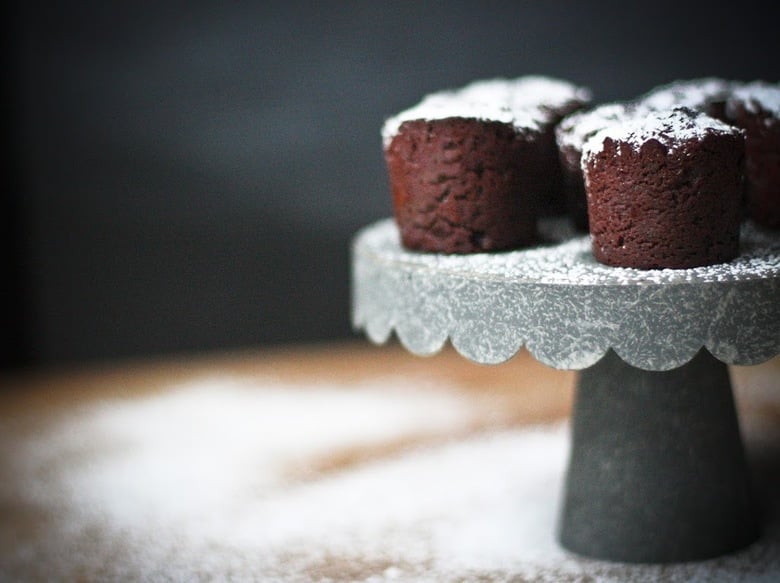 chocolate bouchons or aka...brownie "cupcake" | www.feastingathome.com