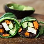 vegan collard green wraps