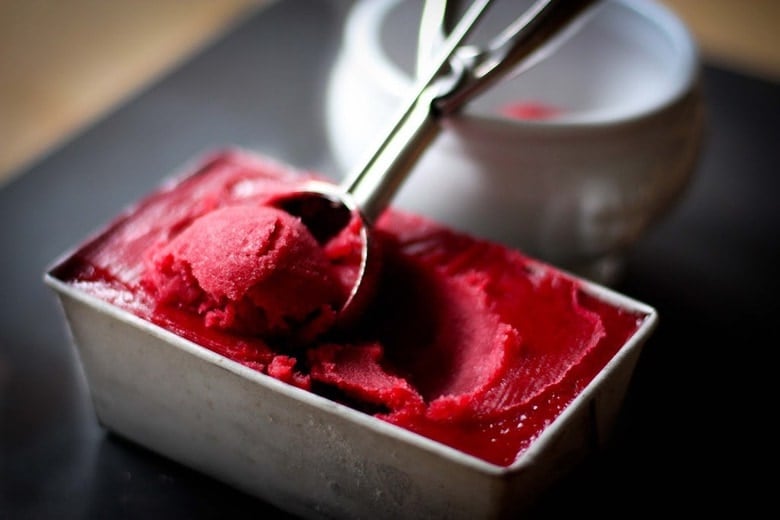 How to make Blood Orange Sorbet! A simple easy recipe for one of Italy's most loved desserts! Light and Delicious, a refreshing treat to delight the palate.  