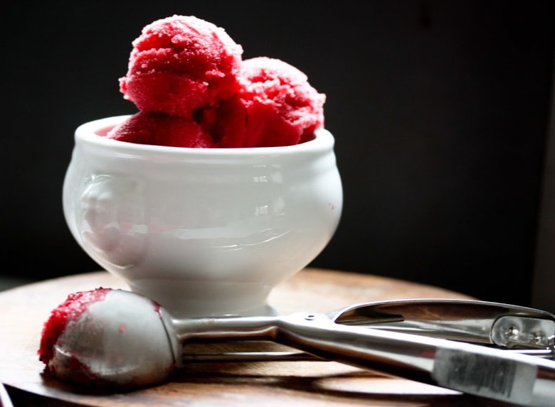 Blood orange sorbet recipe