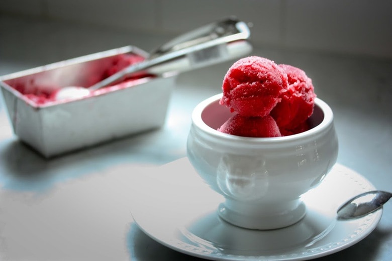 Blood orange sorbet recipe