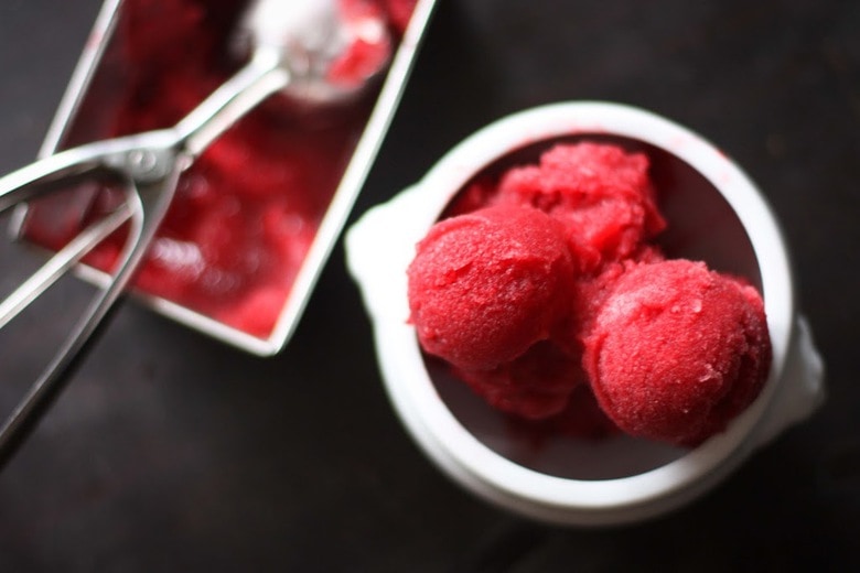 Blood orange Sorbet