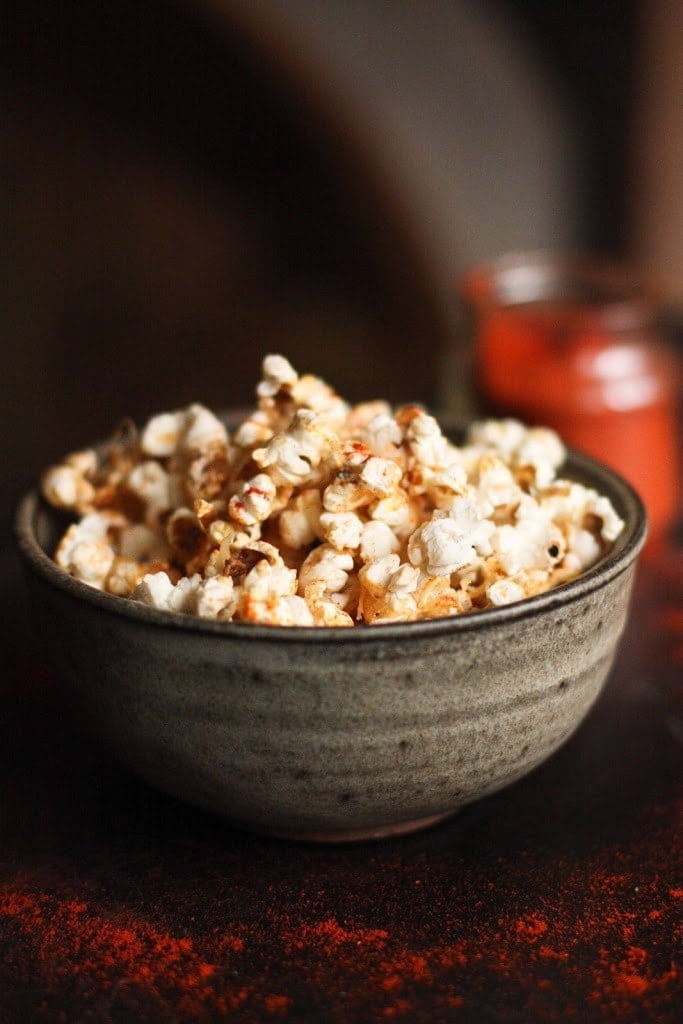 Learn the secret to making perfect homemade popcorn on the stovetop in just 15 minutes. Healthy, vegan and delicious! 