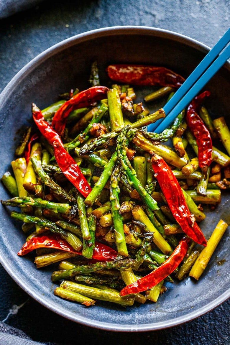 Jump into spring with our 20 Best Asparagus Recipes!  Wondering how to cook asparagus?  Look no further- we'll show you how to roast asparagus, how to stir-fry asparagus, and how to grill asparagus, and then use them in a myriad of ways in the kitchen!