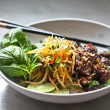 Vietnamese Beef and Green Papaya Salad-image
