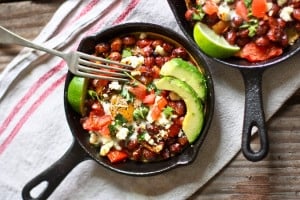 Huevos Rancheros or Mexican Skillet Eggs | www.feastingathome.com