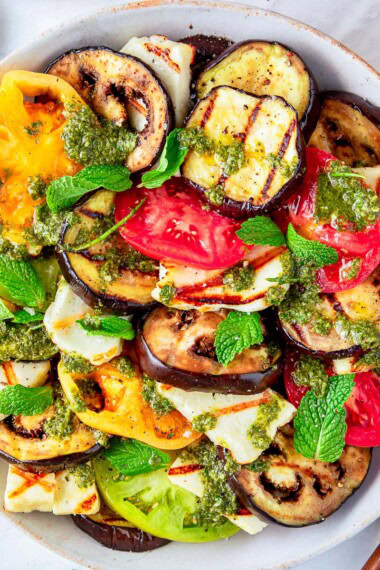 grilled Halloumi cheese recipe