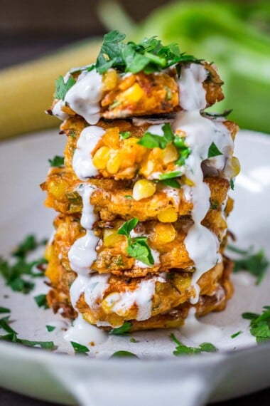 corn fritters recipe