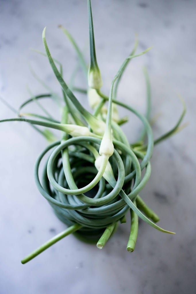 garlic scapes 