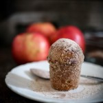 Apple Brown Butter Bouchons (aka Donut Muffins! ) are very easy to make and oh so delicious! Baked instead of fried, they are rolled in browned butter and sprinkled with cinnamon-sugar. #donutmuffins