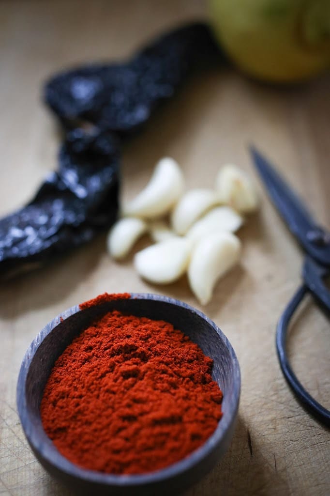 marinade ingredients in peri peri sauce