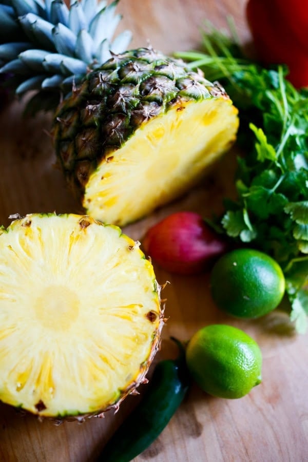 Fresh Pineapple Salsa with Seared Hawaiian Ono with Honey Soy Glaze ...an elegant healthy meal, perfect for a gathering or dinner party. Easy, delicious! 
