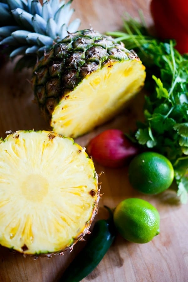 Fresh Pineapple Salsa with Seared Hawaiian Ono with Honey Soy Glaze ...an elegant healthy meal, perfect for a gathering or dinner party. Easy, delicious!