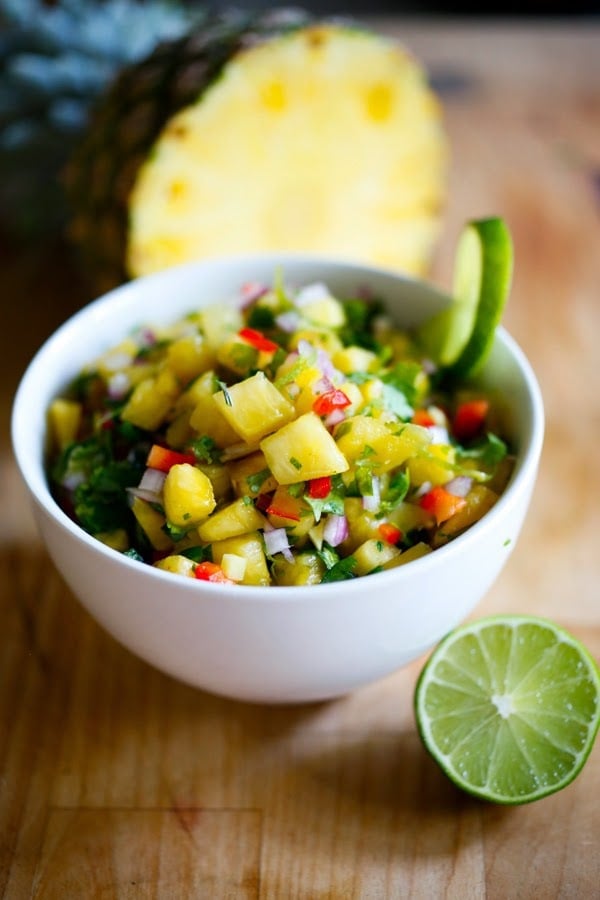 Fresh Pineapple Salsa 