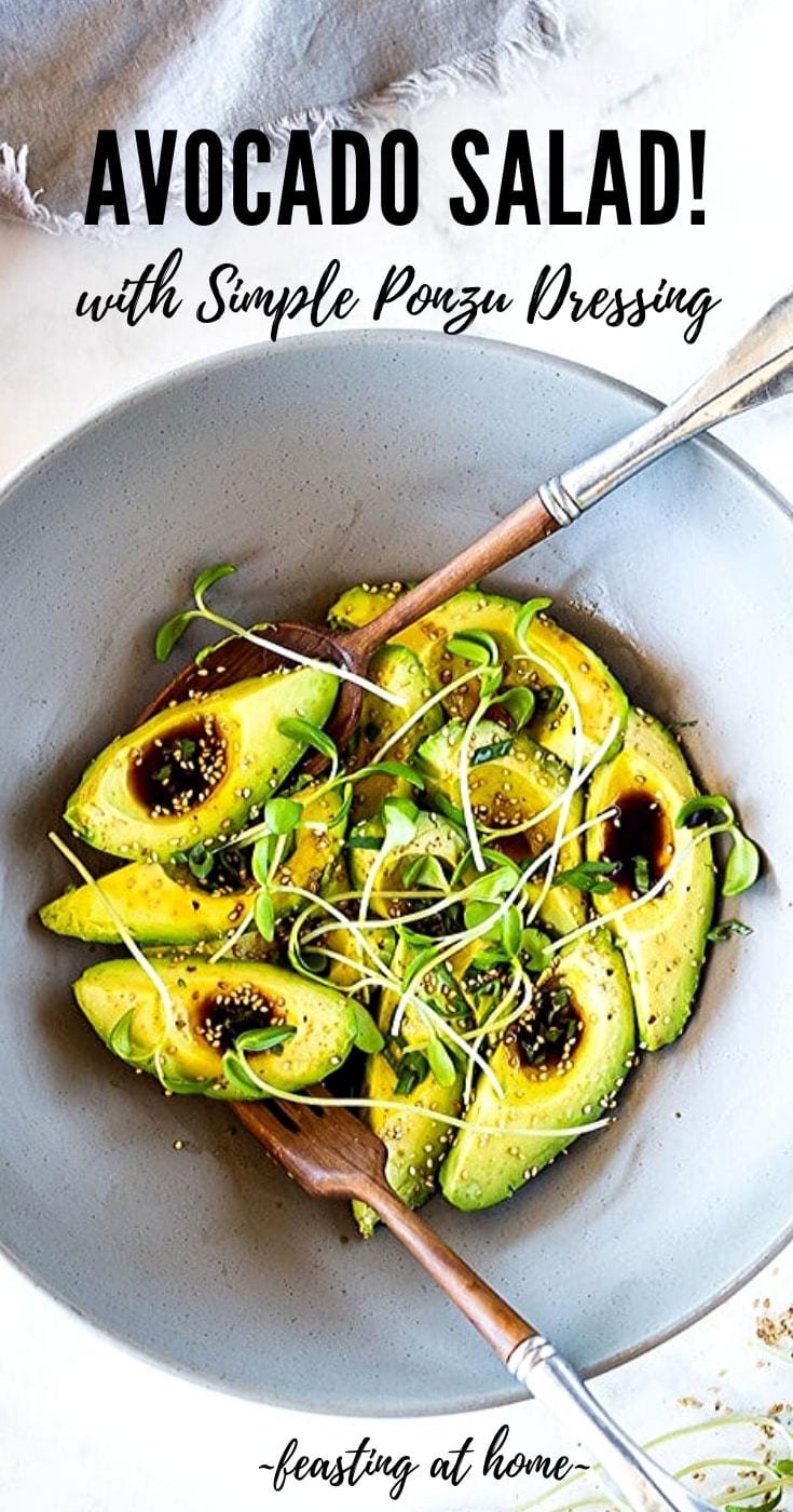 Asian Avocado Salad Recipe Feasting At Home