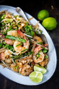 Spring Vegetable Pad Thai | www.feastingathome.com