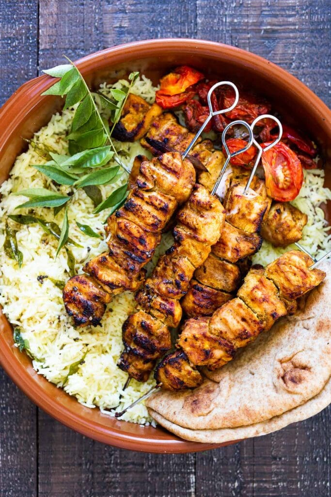 Grilled Tandoori Chicken | Feasting At Home
