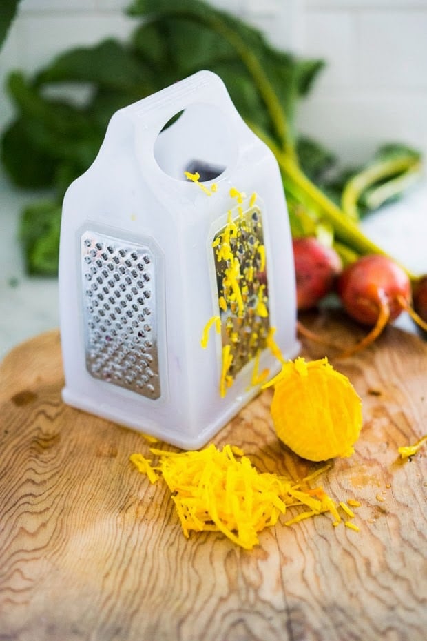 grate the beets