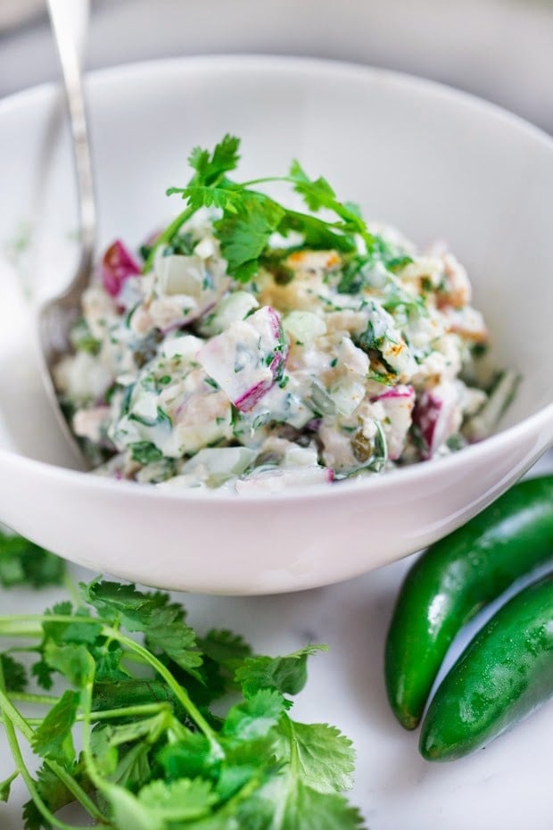 Here's the tastiest recipe for easy, 10-Minute Tuna Salad - with a few variations, that can be served over rice crisps, salad greens, in tortillas or pita bread or in sprouted bread. 