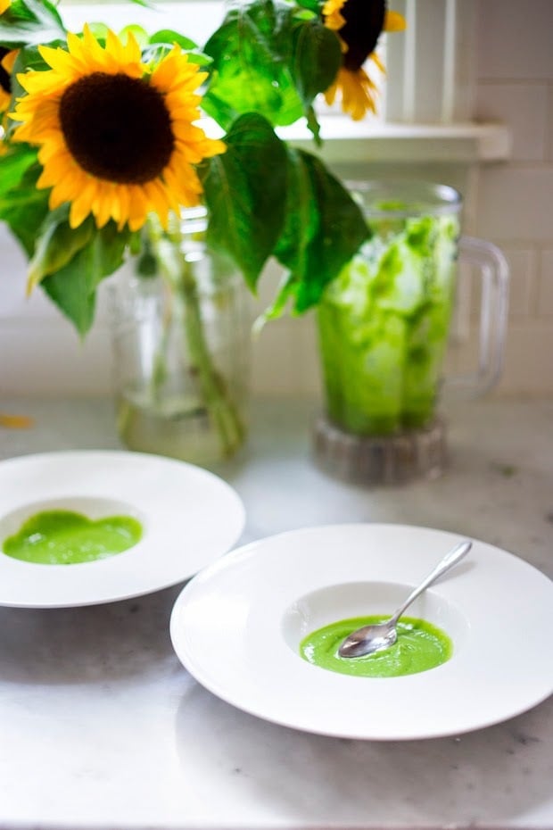 Vegan, Oil-free Avocado cilantro Sauce