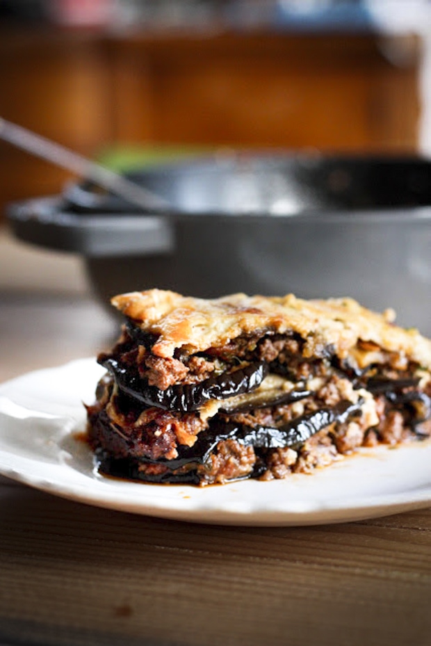 Fall comfort food recipes Rustic Eggplant Moussaka + 30 Comfort Food Recipes for Fall