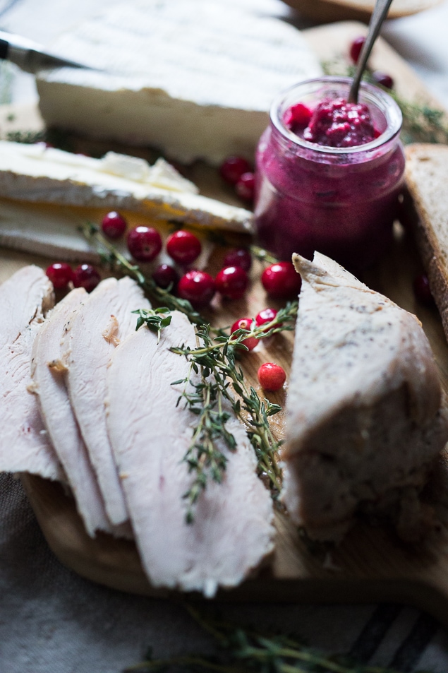 Turkey Grilled Cheese Sandwich with Cranberry Mustard - a delicious way to use leftover Thanksgiving Turkey and your Cranberry Sauce! #turkeysandwich #grilledcheese #brie #cranberry #thanksgiving 