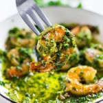 Chimichurri Shrimp | www.feastingathome.com