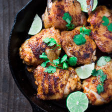 Pan-Seared Red Curry Thai  Chicken-image
