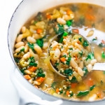 Cannellini Bean Stew with Sorghum | www.feastingathome.com