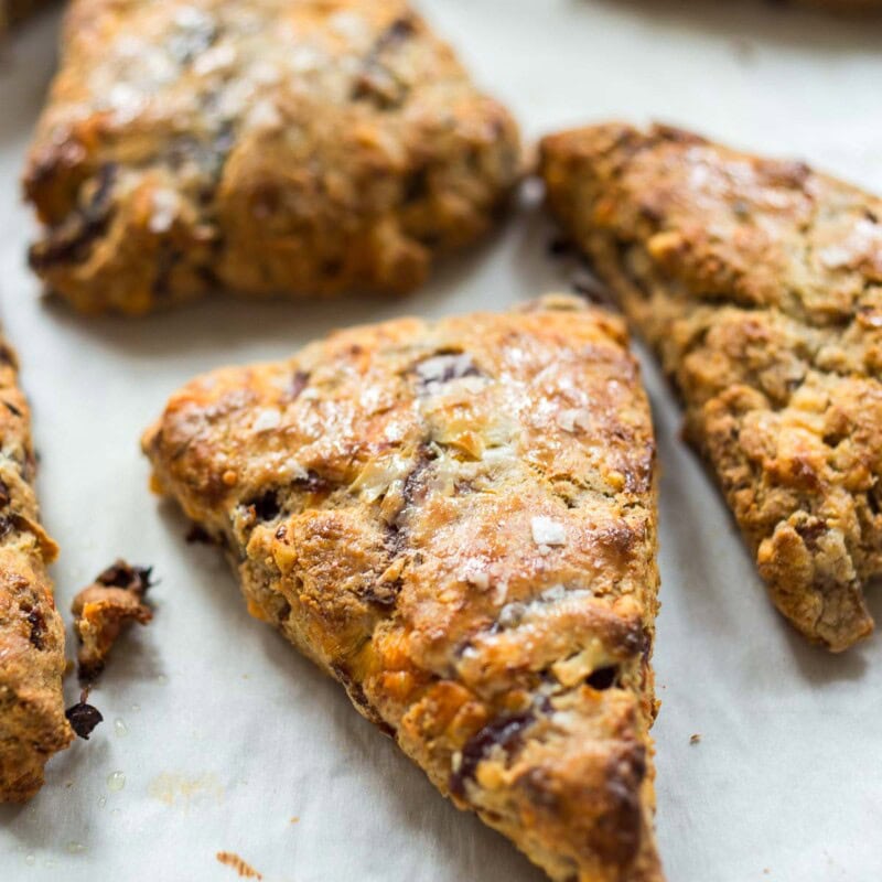 These Savory Scones are so delicious with soups and stews! Made with cheddar cheese and caramelized onions, they are wonderfully flavorful. Whether enjoyed fresh out of the oven or warmed up the next day, they will soon become a favorite!