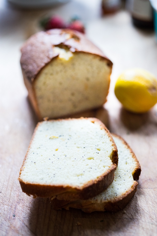 lemon pound cake for berry trifle