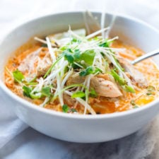 Laksa Soup - A Malaysian Coconut Curry Soup-image