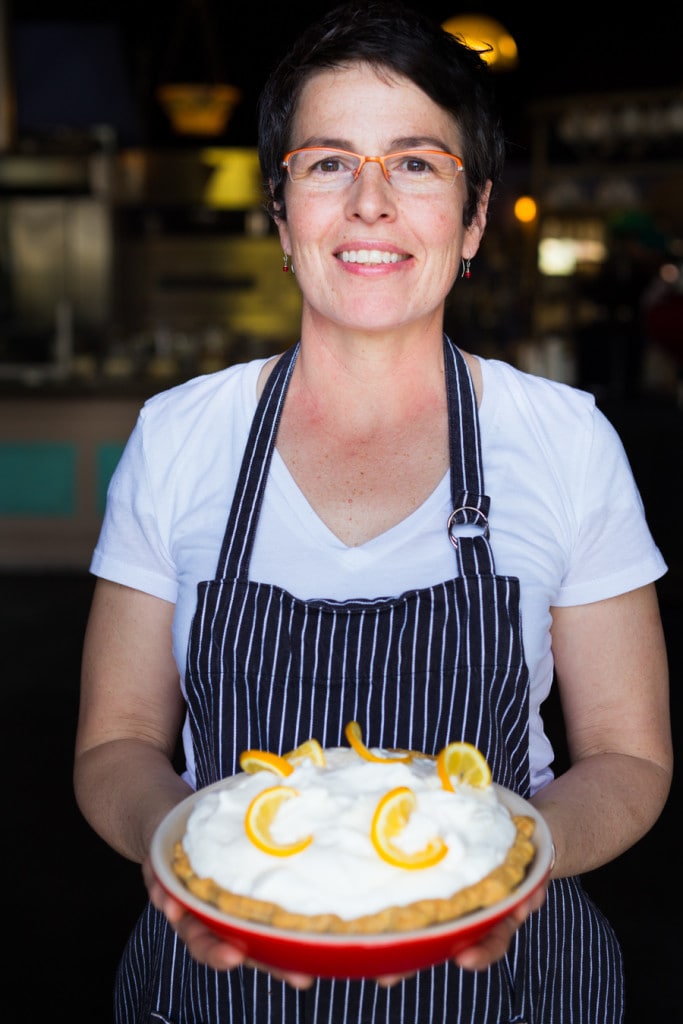 Lemon Cloud Pie...a refreshing and light dessert, perfect for warm summer nights! | www.feastingathome.com