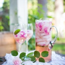Wild Rose Petal Sangria