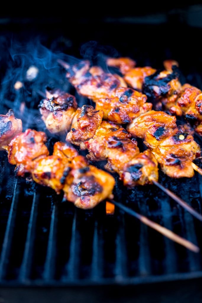 Sambal Chicken Skewers Recipe