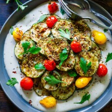 Grilled Zucchini Recipe with Za'atar