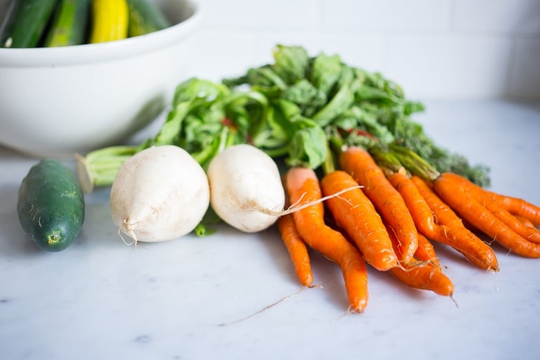 rice noodles w pickled veggies-102