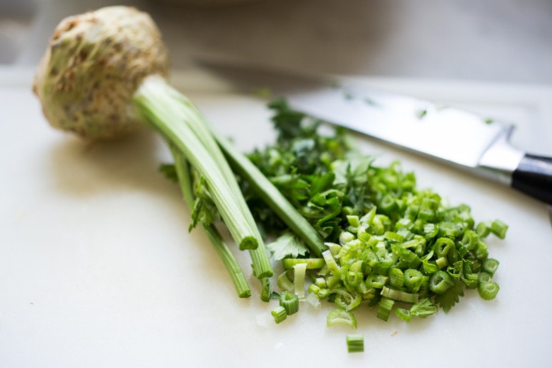 celeriac lentil apple salad-205