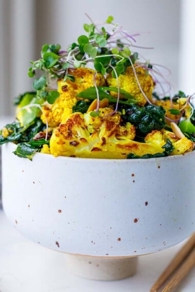 Roasted Cauliflower Salad