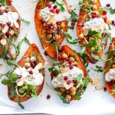 Stuffed Sweet Potatoes with Chickpeas-image