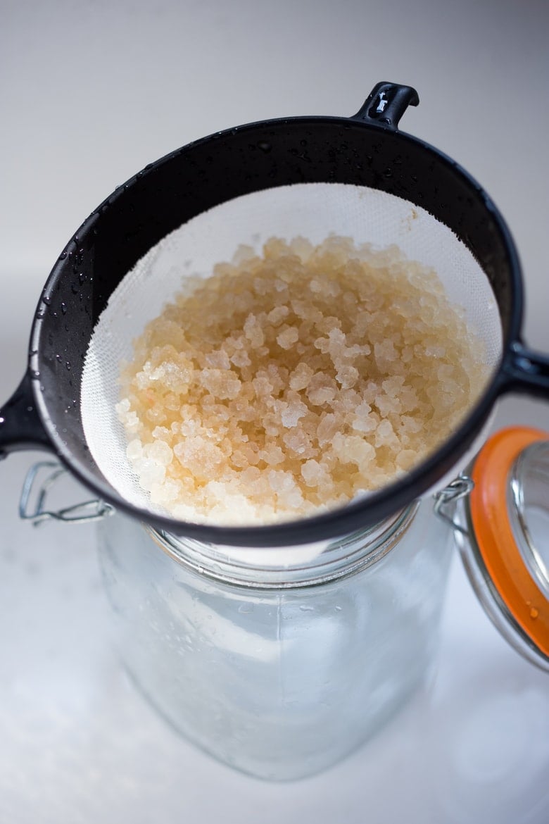 water kefir grains and how to maintain them