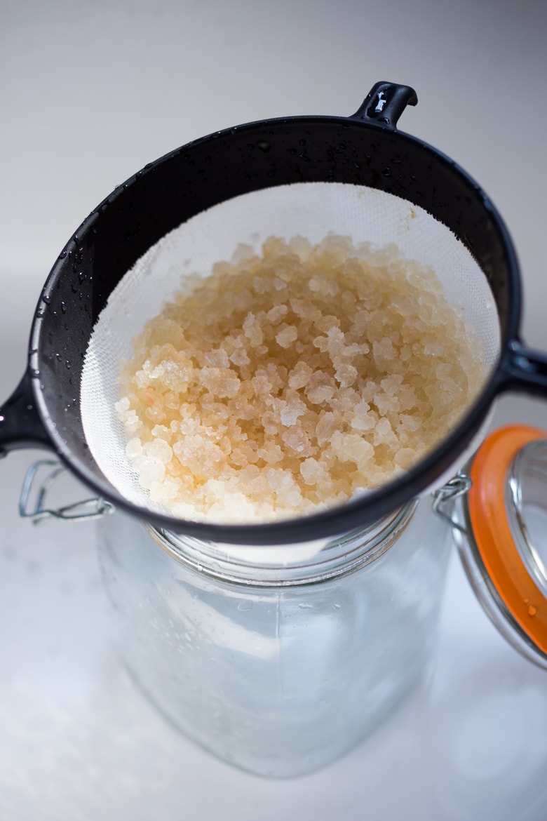 How to activate milk kefir grains